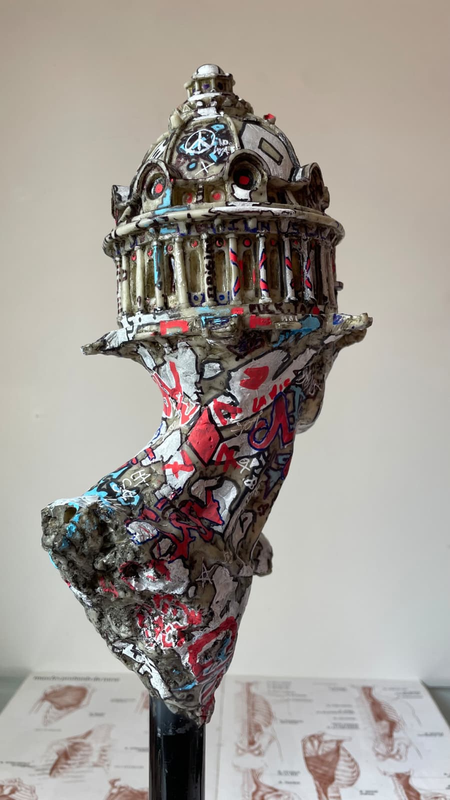 Temple de L'Esprit Vandalisé